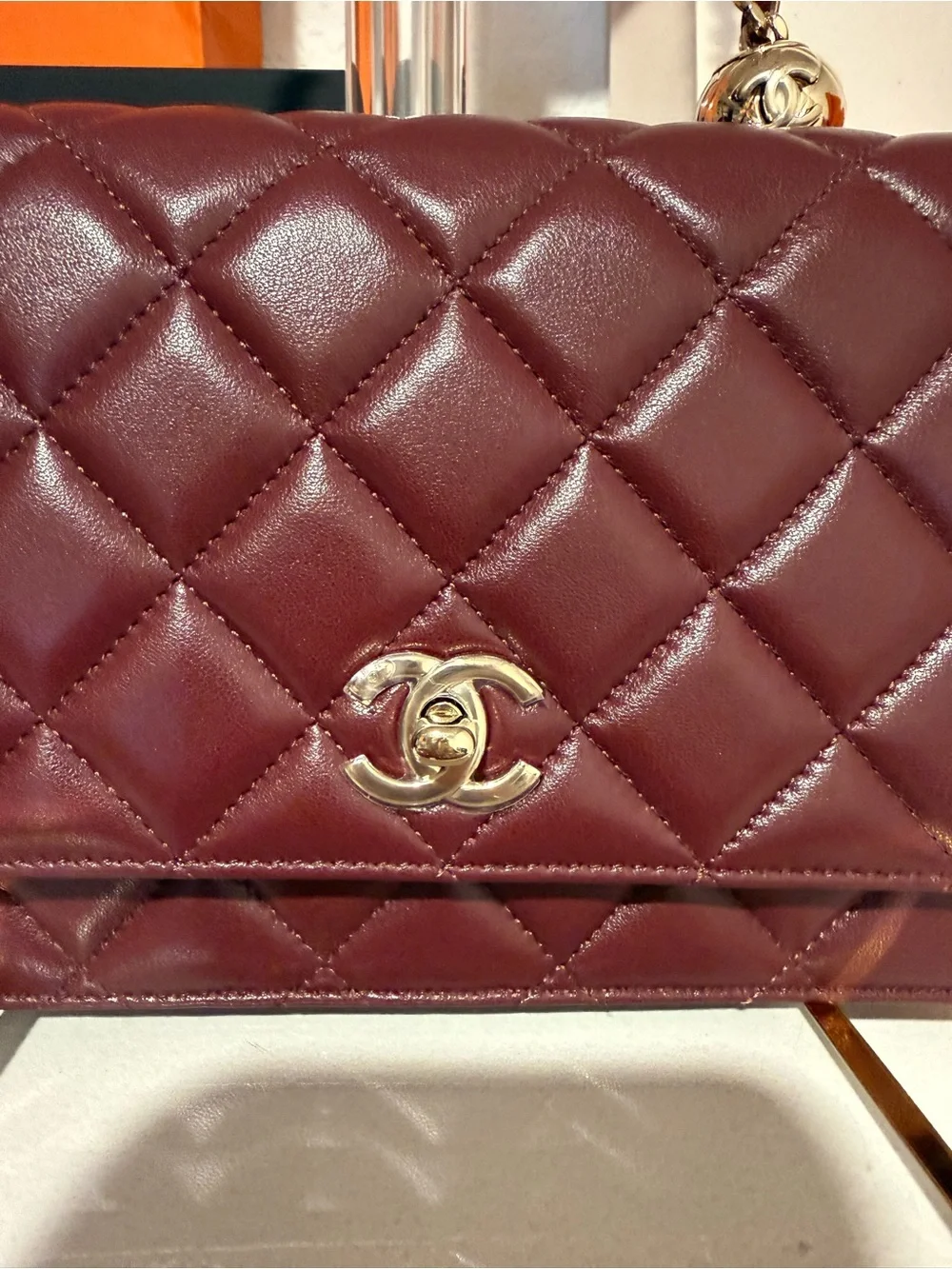 BRAND NEW June 15, 2026 purchased Chanel Pearl-Crush WOC